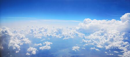 blue sky clouds