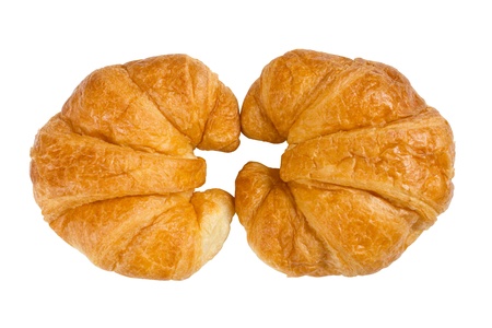 Fresh And Tasty Croissants の写真素材