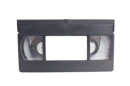 Videotape Isolated On White Background の写真素材