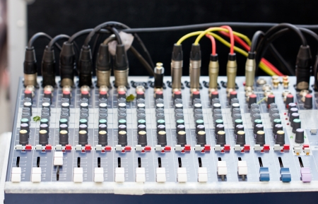 Sound mixer の写真素材