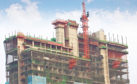 New building construction 