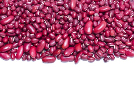 Red kidney bean border の写真素材