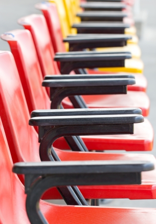 Stadium seat の写真素材
