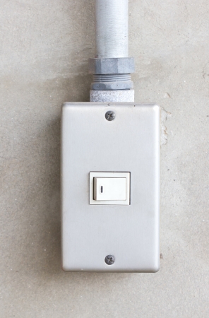 Single light switch 