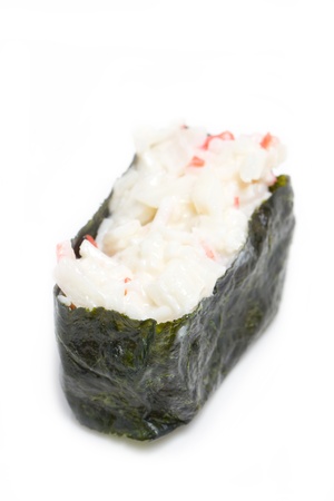 Sushi isolated on white の写真素材