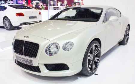 BANGKOK - MARCH 27 :  Bently car Continental GT V8 model on display at The 34th Bangkok...