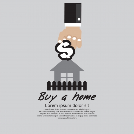 Buying Home Vector Illustration Concept EPS10のイラスト素材