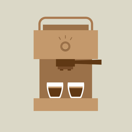 Coffee Maker Machineのイラスト素材
