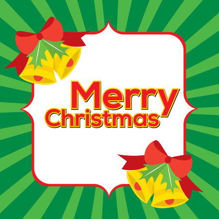 Christmas Bell Blank Space のイラスト素材
