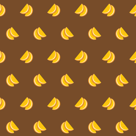 Orange Pattern Vectorのイラスト素材