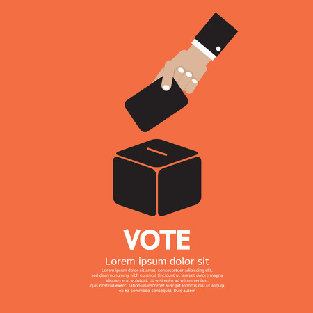 Voting System Vector Illustrationのイラスト素材