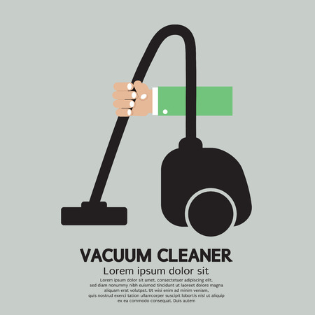 Vacuum Cleaner Vector Illustrationのイラスト素材
