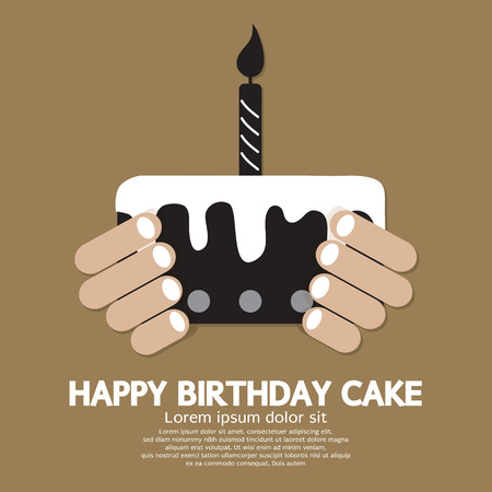 Happy Birthday Cake  のイラスト素材