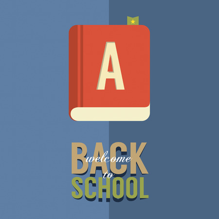 Back to School Concept Illustrationのイラスト素材