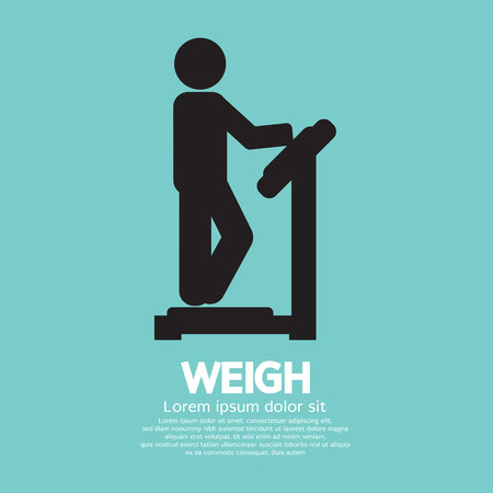 Weigh Graphic Symbol Vector Illustrationのイラスト素材