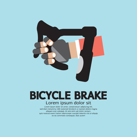 Bicycle Brake Graphic Vector Illustrationのイラスト素材