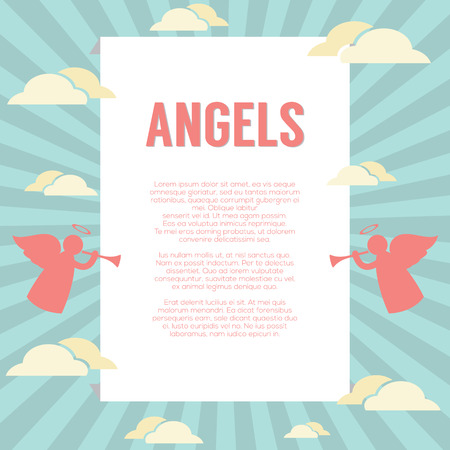 Angles With Pipes Background Vector Illustrationのイラスト素材