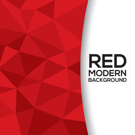 Red Graphic Background With White Spaceのイラスト素材