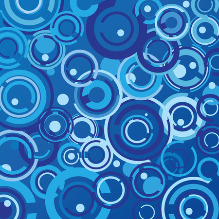 Abstract Blue Background Illustrationのイラスト素材