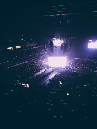 Lighting Effect In Live Concertの写真素材