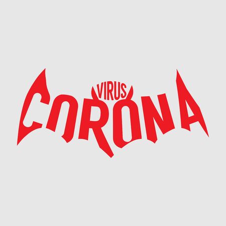 Corona Virus Or nCoV Bat Vector Illustrationのイラスト素材