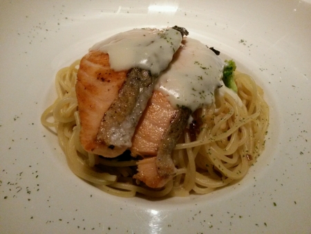 Salmon spaghettiの素材