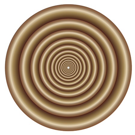 Abstract metallic spiralのイラスト素材