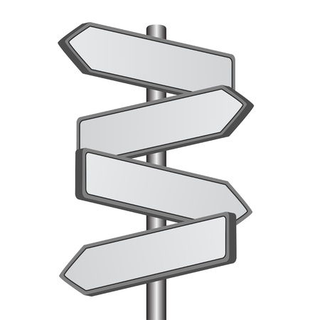 vector direction signのイラスト素材