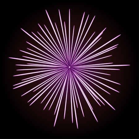 vector fireworkのイラスト素材