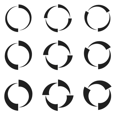 vector reload arrowsのイラスト素材