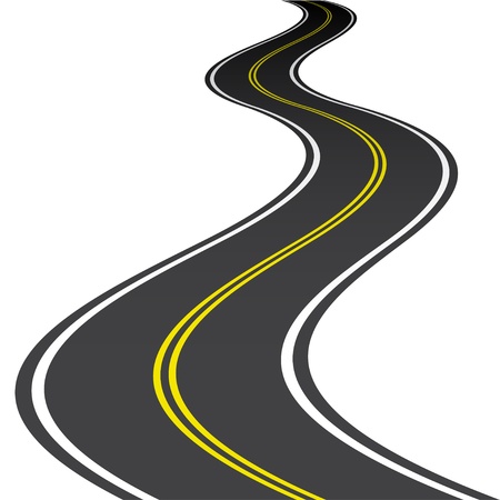 vector roadのイラスト素材