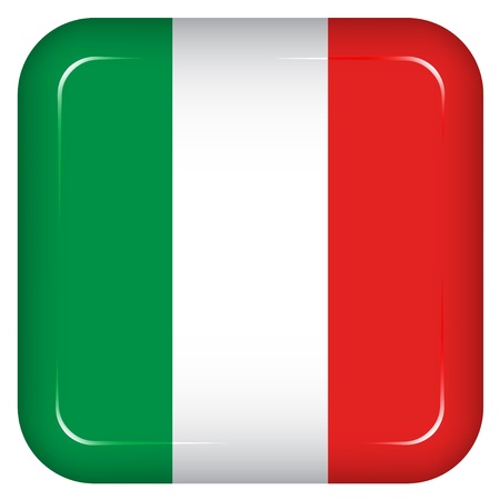 Vector italy flagのイラスト素材