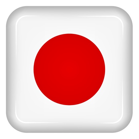 Vector japan flagのイラスト素材