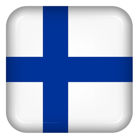 Vector finland flagのイラスト素材