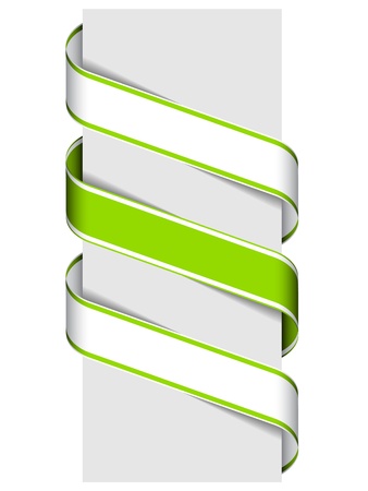 vector ribbon signのイラスト素材