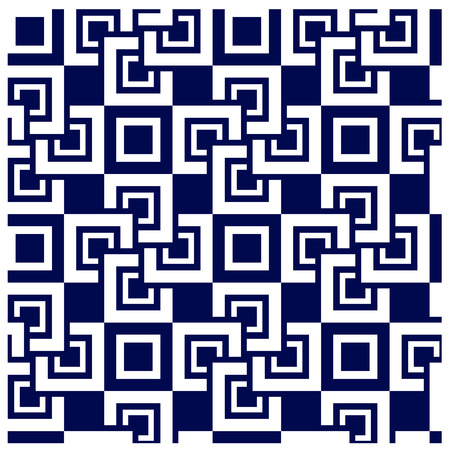 vector abstract square tile seamless backgroundのイラスト素材