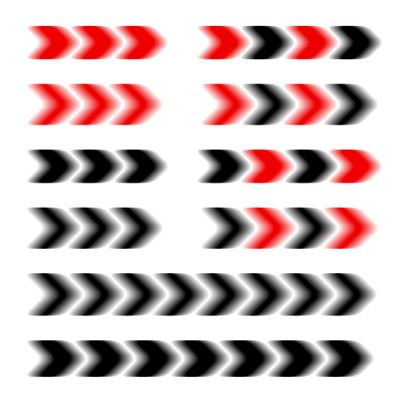 arrow speed motion blurのイラスト素材