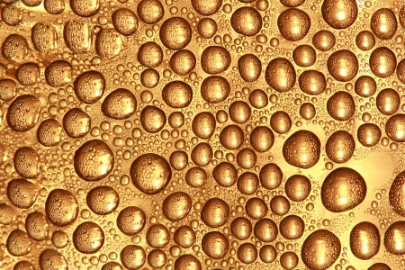 group of drop of water on glass surfaceの写真素材