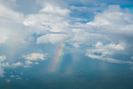 above cloud gradient blue sky background onlyの写真素材