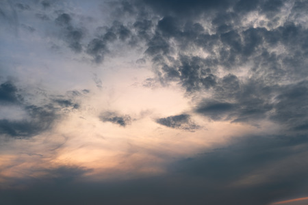 Dramatic sky background