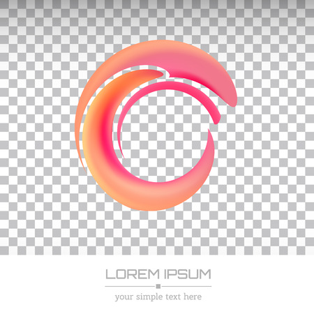 Abstract Creative concept vector image logo of real estate for web and mobile applications isolated on background, art illustration template design, business infographic and social media, icon, symbolのイラスト素材