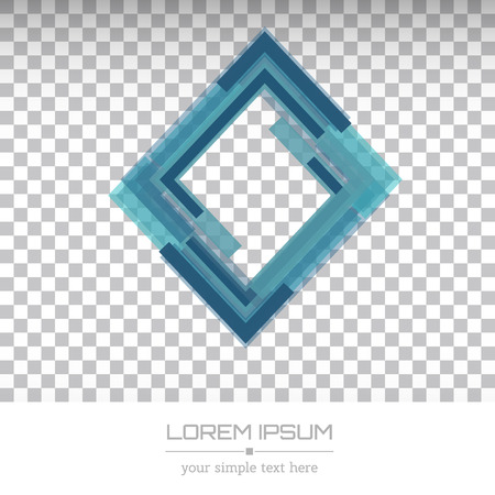 Abstract Creative concept vector image logo of real estate for web and mobile applications isolated on background, art illustration template design, business infographic and social media, icon, symbolのイラスト素材