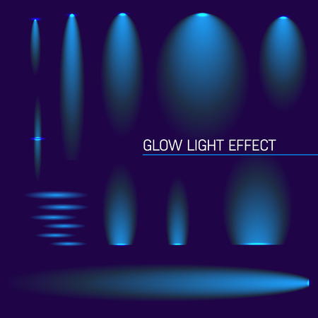Creative concept Vector set of glow light effect stars bursts with sparkles isolated on black background. For illustration template art design, banner for Christmas celebrate, magic flash energy ray.のイラスト素材