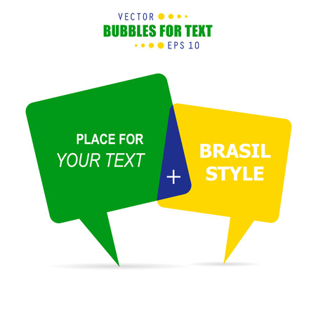  Creative concept  empty speech bubbles set For web and mobile applications isolated on backgroundのイラスト素材