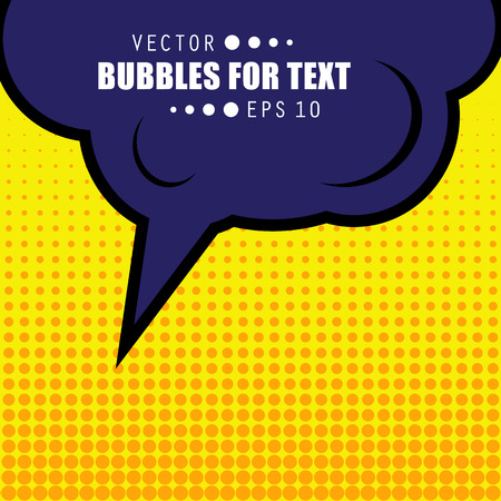 Abstract Creative concept vector comics pop art style blank layout template with clouds beams and isolated dots pattern on background. のイラスト素材