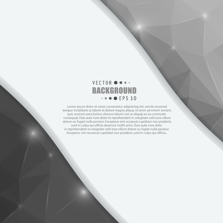 Abstract creative concept vector background for Web and Mobile Applications, Illustration template design, business infographic, page, brochure, banner, presentation, poster, cover, booklet, document.のイラスト素材