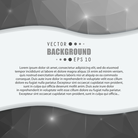 Abstract creative concept vector background for Web and Mobile Applications, Illustration template design, business infographic, page, brochure, banner, presentation, poster, cover, booklet, document.のイラスト素材