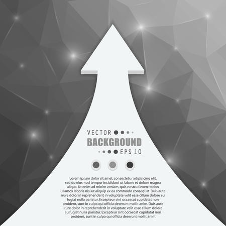 Abstract creative concept vector background for Web and Mobile Applications, Illustration template design, business infographic, page, brochure, banner, presentation, poster, cover, booklet, document.のイラスト素材