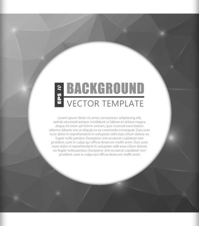 Abstract creative concept vector background for Web and Mobile Applications, Illustration template design, business infographic, page, brochure, banner, presentation, poster, cover, booklet, document.のイラスト素材