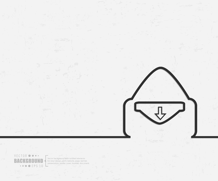 Abstract Creative concept background for Web and Mobile Applicationsのイラスト素材